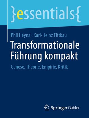 cover image of Transformationale Führung kompakt